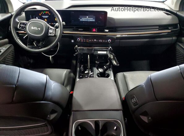 KNDNE5K30T6582677 2026 KIA CARNIVAL Синий Вид панели приборов