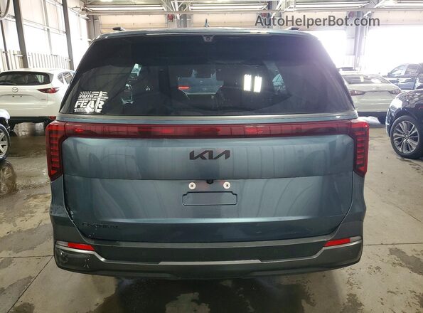 KNDNE5K30T6582677 2026 KIA CARNIVAL Синий Вид сзади