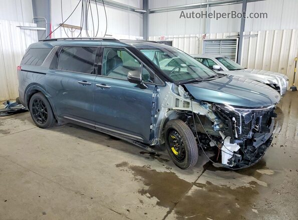 KNDNE5K30T6582677 2026 KIA CARNIVAL Синий Передняя правая четверть