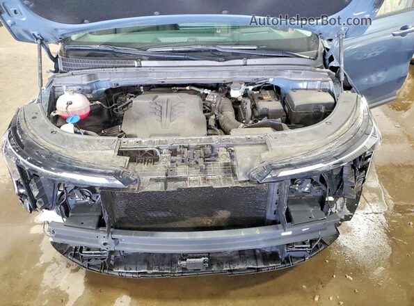 KNDNE5K30T6582677 2026 KIA CARNIVAL Синий Вид задней части салона