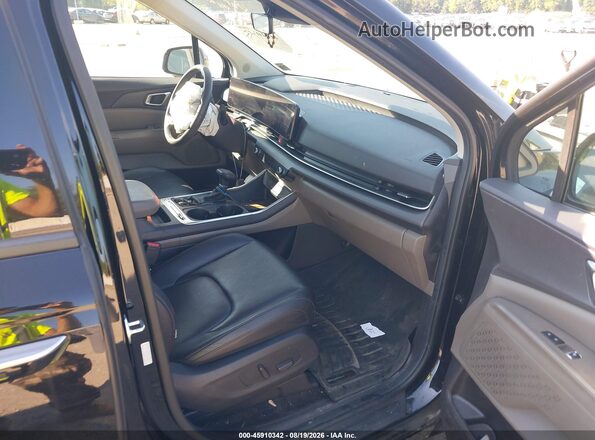 KNDNE5K35S6460671 2025 KIA CARNIVAL MPV Black წინა სალონის ხედი