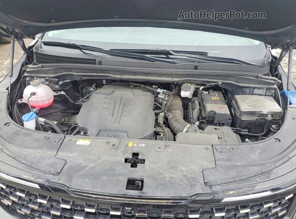 KNDNE5K3XS6541116 2025 KIA CARNIVAL Black Engine compartment view