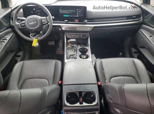 KNDNE5K3XS6541116 2025 KIA CARNIVAL Black Dashboard view