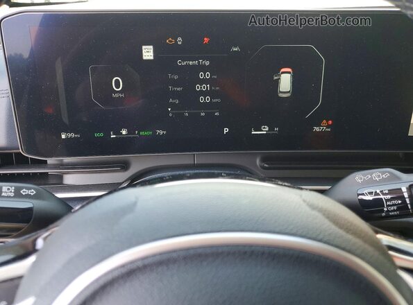 KNDNE5KA2S6078838 2025 KIA CARNIVAL Silver Vista del cuadro de instrumentos