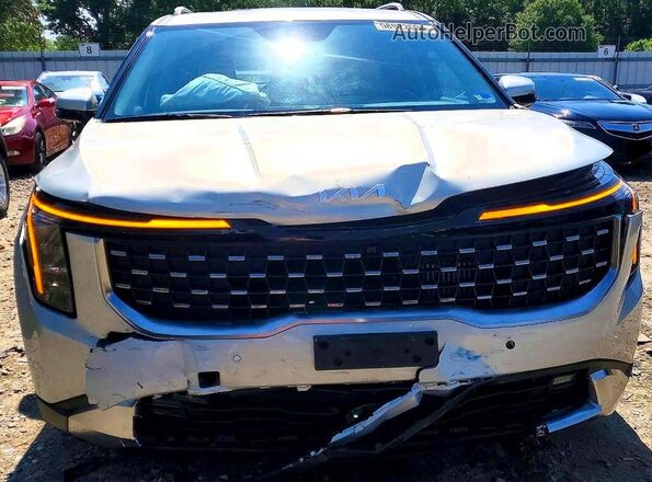 KNDNE5KA2S6078838 2025 KIA CARNIVAL Silver Vista frontal