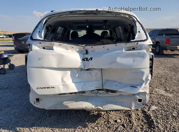 KNDNE5KA4S6042391 2025 KIA CARNIVAL White Вид ззаду