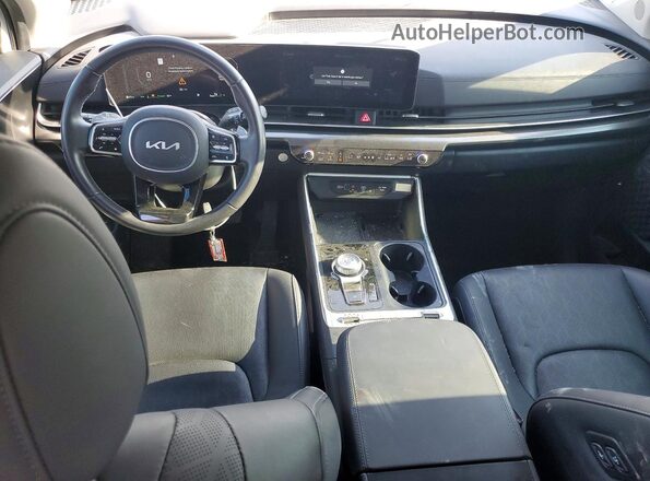 KNDNE5KA4S6042391 2025 KIA CARNIVAL White Вид панелі приладів