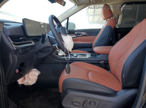 KNDNE5KA7S6079287 2025 KIA CARNIVAL Black Front interior view