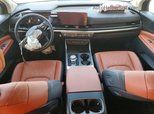 KNDNE5KA7S6079287 2025 KIA CARNIVAL Black Dashboard view