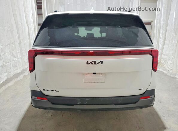 KNDNE5KA8T6117840 2026 KIA CARNIVAL White უკანა ხედი
