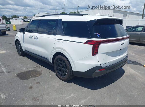 KNDNE5KA9S6065343 2025 KIA CARNIVAL MPV HYBRID White Задня ліва чверть