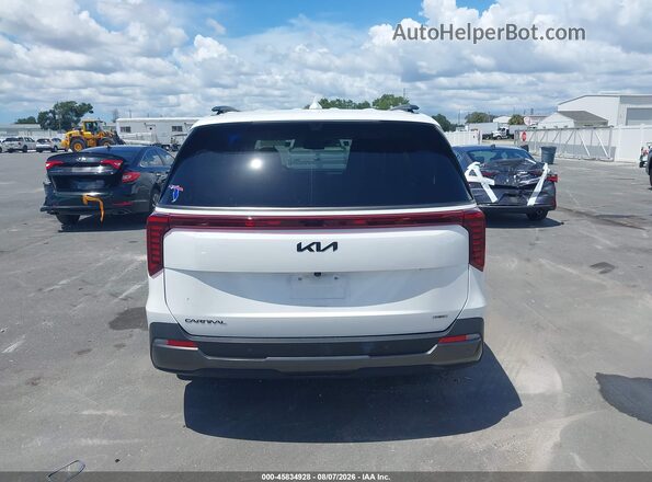 KNDNE5KA9S6065343 2025 KIA CARNIVAL MPV HYBRID White 
