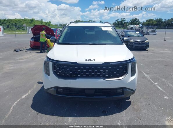 KNDNE5KA9S6065343 2025 KIA CARNIVAL MPV HYBRID White Вид щитка приладів