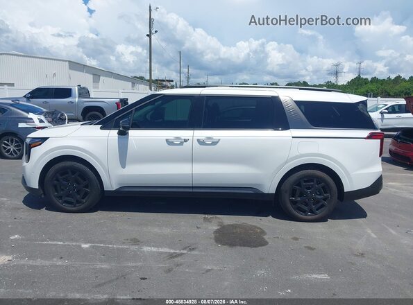 KNDNE5KA9S6065343 2025 KIA CARNIVAL MPV HYBRID White Панорамний вид салону 360°