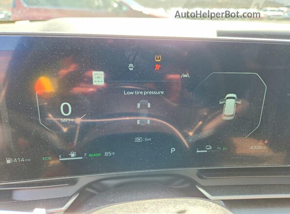 KNDNE5KA9T6144688 2026 KIA CARNIVAL White Instrument cluster view