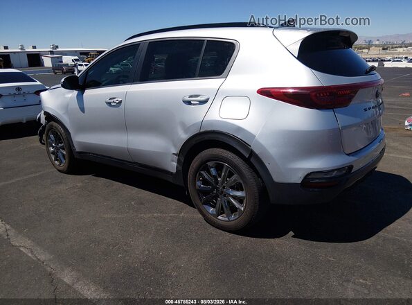 KNDP63AC0M7872036 2021 KIA SPORTAGE Silver უკანა მარცხენა