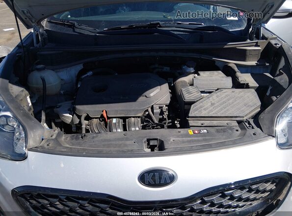 KNDP63AC0M7872036 2021 KIA SPORTAGE Silver უკანა ხედი
