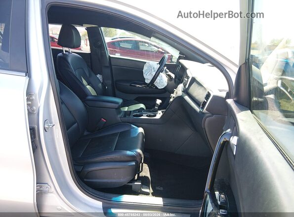 KNDP63AC0M7872036 2021 KIA SPORTAGE Silver წინა სალონის ხედი