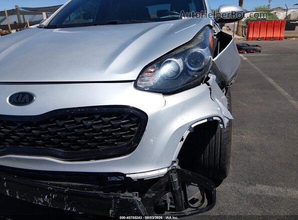 KNDP63AC0M7872036 2021 KIA SPORTAGE Silver წინა ხედი