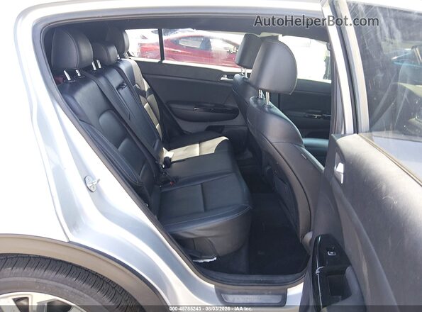 KNDP63AC0M7872036 2021 KIA SPORTAGE Silver VIN კოდის სტიკერის ხედი