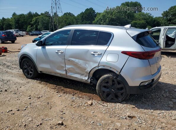 KNDP63AC0M7906668 2021 KIA SPORTAGE Silver Հետևի ձախ