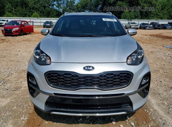 KNDP63AC0M7906668 2021 KIA SPORTAGE Silver Դիմացի տեսք