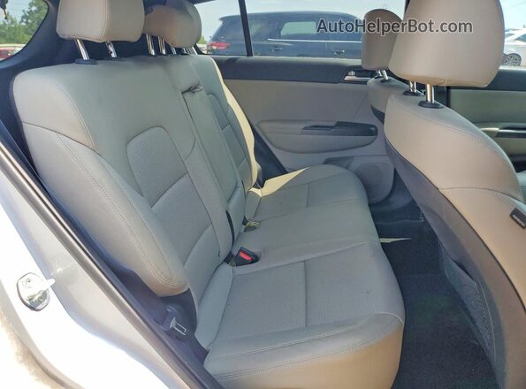 KNDP63AC0M7906668 2021 KIA SPORTAGE Silver Սալոնի հետևի տեսք