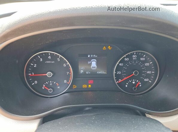 KNDP63AC0M7906668 2021 KIA SPORTAGE Silver Սարքավորումների վահանակի տեսք