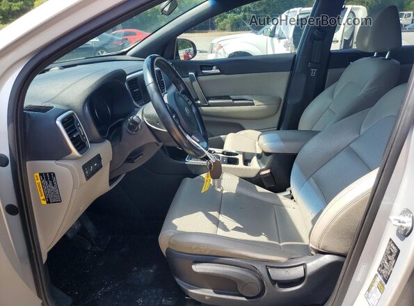 KNDP63AC0M7906668 2021 KIA SPORTAGE Silver Սալոնի դիմացի տեսք