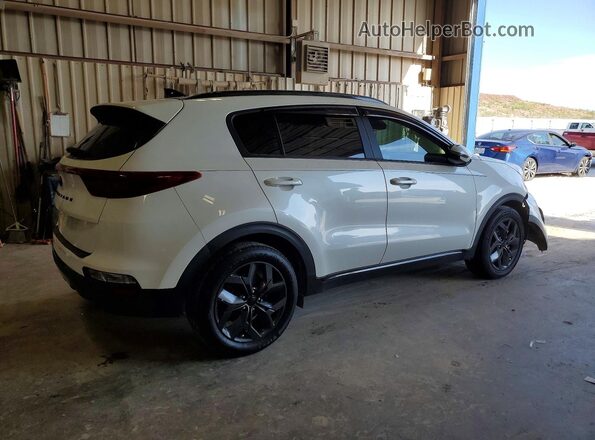 KNDP63AC2N7003147 2022 KIA SPORTAGE Белый Задняя правая четверть