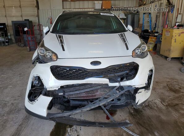 KNDP63AC2N7003147 2022 KIA SPORTAGE Белый Вид спереди
