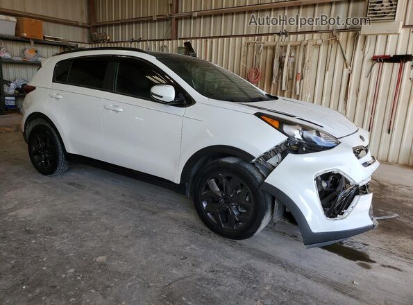 KNDP63AC2N7003147 2022 KIA SPORTAGE Белый Передняя правая четверть