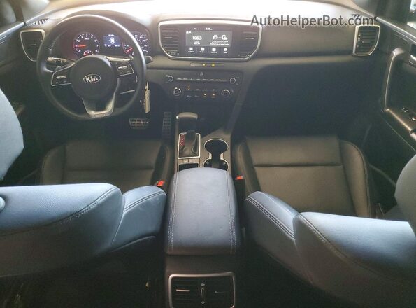 KNDP63AC2N7003147 2022 KIA SPORTAGE Белый Вид панели приборов