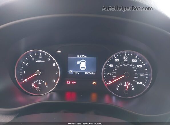 KNDP63AC3L7668586 2020 KIA SPORTAGE Burgundy უკანა სავარძლების ხედი