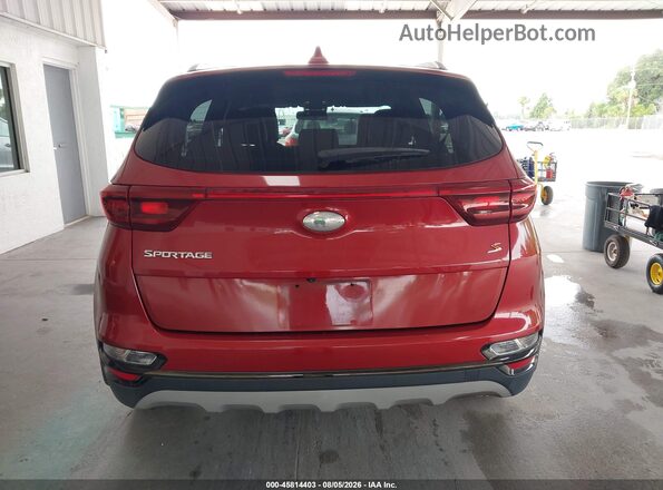 KNDP63AC3L7668586 2020 KIA SPORTAGE Burgundy 