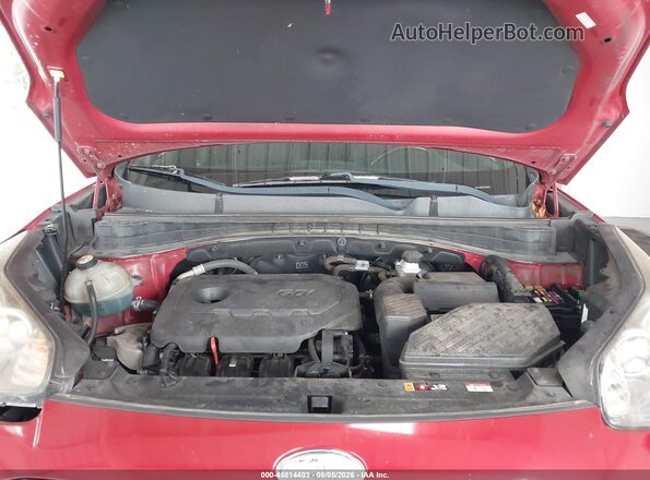 KNDP63AC3L7668586 2020 KIA SPORTAGE Burgundy უკანა ხედი