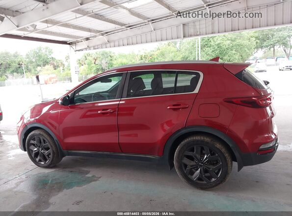 KNDP63AC3L7668586 2020 KIA SPORTAGE Burgundy სალონის 360-გრადუსიანი ხედი
