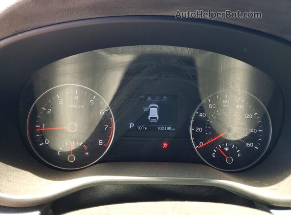 KNDP63AC3L7824335 2020 KIA SPORTAGE Blue Սարքավորումների վահանակի տեսք