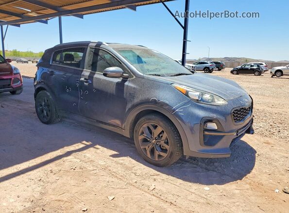 KNDP63AC3L7824335 2020 KIA SPORTAGE Blue Առջևի աջ