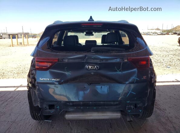 KNDP63AC3L7824335 2020 KIA SPORTAGE Blue Հետևի տեսք