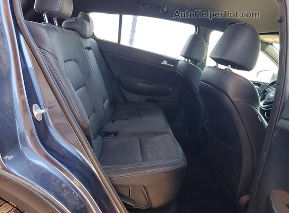 KNDP63AC3L7824335 2020 KIA SPORTAGE Blue Սալոնի հետևի տեսք