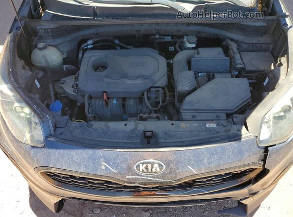 KNDP63AC3L7824335 2020 KIA SPORTAGE Blue Շարժիչի բաժամունքի տեսք