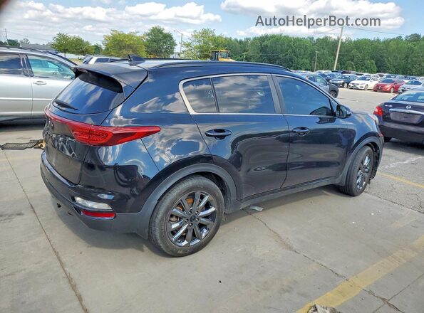 KNDP63AC3M7873925 2021 KIA SPORTAGE Black Trasero derecho