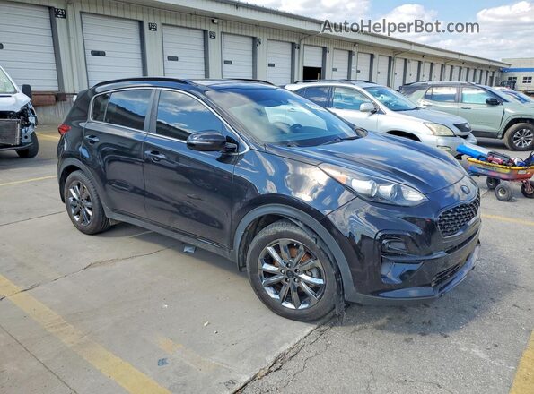 KNDP63AC3M7873925 2021 KIA SPORTAGE Black Delantero derecho