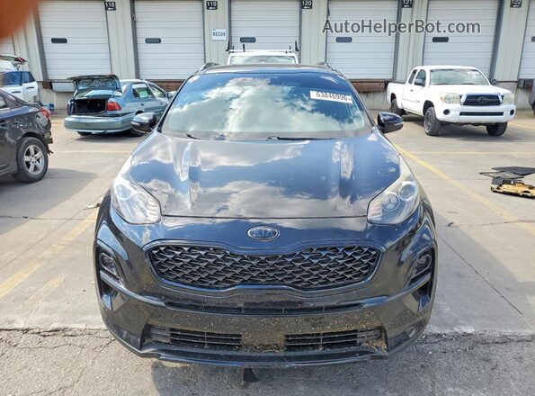 KNDP63AC3M7873925 2021 KIA SPORTAGE Black Vista frontal