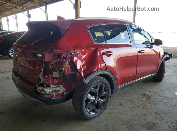 KNDP63AC5L7716086 2020 KIA SPORTAGE Red Հետևի աջ
