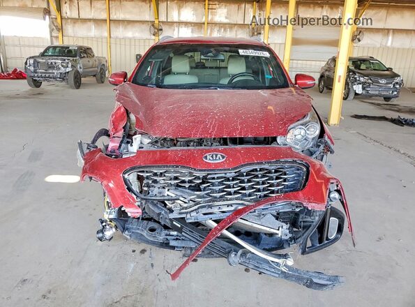 KNDP63AC5L7716086 2020 KIA SPORTAGE Red Դիմացի տեսք