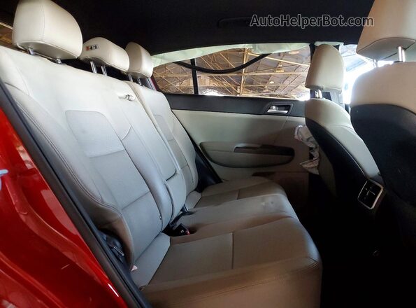 KNDP63AC5L7716086 2020 KIA SPORTAGE Red Հետևի նստատեղերի տեսք