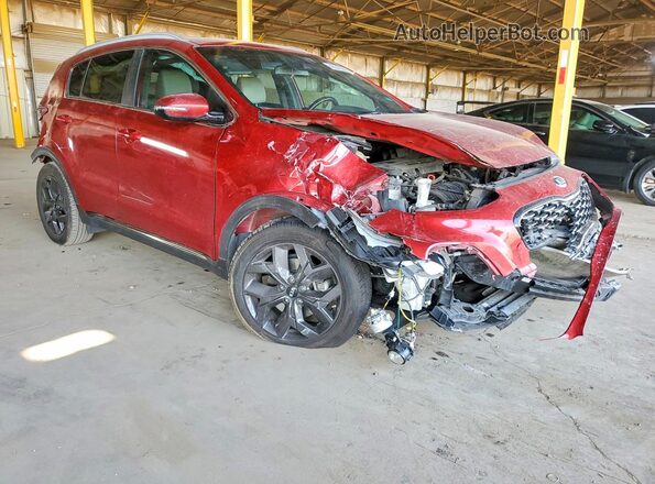 KNDP63AC5L7716086 2020 KIA SPORTAGE Red Առջևի աջ