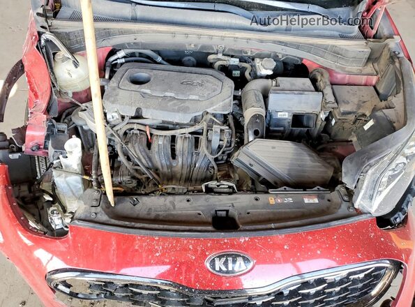 KNDP63AC5L7716086 2020 KIA SPORTAGE Red Սալոնի հետևի տեսք